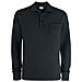 Basic Polo L /s Pocket Nero Xl - Foto miniatura 1