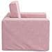 Divano per Bambini Rosa in Morbido Peluche - Foto miniatura 7
