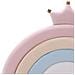 Letto Contenitore Per Bambini Corona Velluto Grisetot 90 X 200 Cm Con Contenitore Rosa - Foto miniatura 7