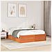 Letto Senza Materasso Marrone Cera 160x200 Cm In Legno Di Pino - Foto miniatura 1