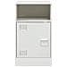 Comodino Bianco 34,5x39x62 Cm In Acciaio - Foto miniatura 5