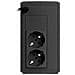 Keen 800 Gruppo Di Continuità  800va 480 Watt, Line Interactive, Ups Per Computer Pc E Modem, Avr, 2 Uscite Schuko, 1 Batteria 12v-9ah - Garanzia 3 Anni - Foto miniatura 2