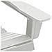 Set Lounge Giardino 3 Pezzi Bianco HDPE - Foto miniatura 8