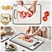 Tagliere In Acciaio Inossidabile 304 - Grado Alimentare, Double-face, Antibatterico - Foto miniatura 4