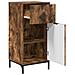 Set di mobili per il bagno 2 pcs Rovere fumo 39.5 x 36 x 88 cm - Foto miniatura 6