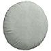 Cuscini per Seduta 2 pcs Grigio chiaro Ø 40 x 13 cm Velluto - Foto miniatura 5