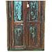 Porta Artigianale In Legno Blu 82x10x197h Cm - Foto miniatura 3