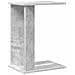 Tavolino Grigio cemento 35 x 25 x 50 cm Legno multistrato - Foto miniatura 1