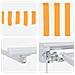 Tenda retrattile manuale Giallo e Bianco 4,5 × 3,5 m - Foto miniatura 6