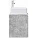 Mobile Lavabo da Parete Grigio Cemento 49,5 x 41 x 63 cm - Foto miniatura 3