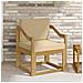 2 Pezzo Set di divani da esterno Poliestere Bianco e Beige - Foto miniatura 2