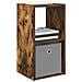 Comodino con cassetto 2 pcs Rovere fumé 30,5 x 27 x 59,5 cm - Foto miniatura 3