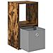 Comodino con cassetto 2 pcs Rovere fumé 30,5 x 27 x 59,5 cm - Foto miniatura 5