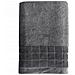 Asciugamano Larisa 70x140 cm 500 g - Grigio grafite - 100% cotone - Morbido e assorbente - Foto miniatura 1