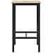 Tavolo da bar 52 x 52 x 90 cm Legno ingegnerizzato Rettangolare - Foto miniatura 5