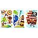 Kit 3 pz Fogli con Adesivi Murali Pirati cm 60x90 per cameretta bambini - Foto miniatura 2