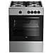 Cucina A Gas FSG62000DX A Libera Installazione 4 Fuochi Classe A Colore Inox - Foto miniatura 3