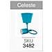 Lampadario Portalampada E27 Colore Celeste Vt-7228 3482 - Foto miniatura 1