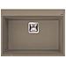 Lavello Karisma 120 Keratek Plus 70x50 cm 1 vasca Colore Dark Grey 99 - Foto miniatura 1