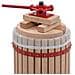 Torchio Per Frutta E Vino Con Sacco In Tessuto 24 L Rovere - Foto miniatura 3
