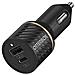 Caricatore Da Auto 30w - USB-C 18w + Usb-a 12w - Nero - Foto miniatura 1