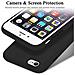 Custodia Compatibile Con Apple Iphone 6 In Liquid Nero - Coperchio Protettivo In Silicone Tpu Flessibile - Foto miniatura 8