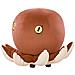 Pouf Animaletto In Velluto Marrone Octopus - Foto miniatura 1