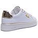 Beckie Women's Lace Up Casual Sneakers In White Gold - Foto miniatura 3