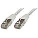 3.0m Cat6 RJ-45 3m Cat6 F / UTP (FTP) Bianco cavo di rete - Foto miniatura 1