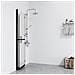 Parete Per Doccia Walk-in Pieghevole In Vetro Esg 110x190 Cm - Foto miniatura 3