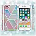 Cadorabo Custodia Compatibile Con Apple Iphone 6 / Iphone 6s In Marmo Arcobaleno No. 11 - Coperchio Protettivo In Silicone Tpu Con Motivo A Mosaico - Foto miniatura 6