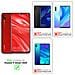 Custodia Compatibile Con Honor P Smart 2020 In Rosso Mela - Coperchio Protettiva Con Chiusura Magnetica, Funzione Stand E Tasca Per Le Carte - Foto miniatura 2