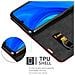 Custodia Compatibile Con Honor P Smart 2020 In Rosso Mela - Coperchio Protettiva Con Chiusura Magnetica, Funzione Stand E Tasca Per Le Carte - Foto miniatura 5