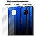 Custodia Compatibile Con Huawei Mate 20 Pro In Blu - Nero - Coperchio Protettivo Bicolore In Vetro Temperato E Silicone Tpu - Foto miniatura 7