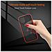 Custodia Compatibile Con Apple Iphone 11 Pro Max In Rosso Opaco - Bottoni Neri - Coperchio Protettivo Ibrido Con Interno In Silicone Tpu E Retro In Plastica Opaca - Foto miniatura 8