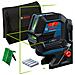 Professional Livella Laser Gcl 2-50 G (laser Verde, supporto Rm 10, Raggio D'azione Visibile: Fino A 15 M, 4x Batterie Aa, Confezione In Cartone)  - Foto miniatura 1