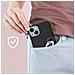 Cover Iphone 14 Plus Silicone Flessibile Finitura Opaca Nera - Foto miniatura 3