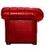 Divano Chesterfield Letto Chesterfield First Class - 3 Posti - Rosso - Pelle - Foto miniatura 3