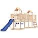 Set da Gioco da Esterno in Legno Massello di Pino - Foto miniatura 10