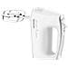 SHM 5206WH Sbattitore manuale 400 W Bianco - Foto miniatura 10