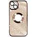 Cover Per Iphone 14 Plus Glitter Amovibile Silicone Gel Protecam Spark Rose Gold - Foto miniatura 1