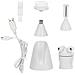 Depilatore 5 In 1 Elettrico Ricaricabile Usb Trimmer Di Precisione - Foto miniatura 3