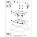 Lampada A Soffitto Hexa 35 Bianco Sl. 0689 - Moderno Lampade Da Soffitto Bianco 15x35x35 Cm - Foto miniatura 5