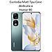 Custodia Tpu Silicone Cover Case Per Honor 90 5g Black - Foto miniatura 2