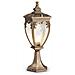 Lampada Da Terra Classica Da Esterno Alluminio Oro 1 Luce E27 60w Ip44 - Foto miniatura 1