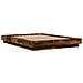 Giroletto Con Luci Led Rovere Fumo 120x190 Cm Legno Multistrato - Foto miniatura 3