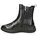 Black Casual Leather Booties Stivaletti Pelle Scarpe Donna Nero Eu 36, 9-25417-27-022 - Foto miniatura 3