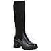 Black Comb Casual Closed Boots Stivaletti Pelle Scarpe Donna Nero Eu 39, 9-25604-41-019 - Foto miniatura 1
