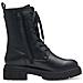 Poli Booties Stivaletti Sintetico E Tessile Scarpe Donna Nero Eu 36, 2-25236-41 001 - Foto miniatura 3