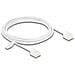 Cavo di rete RJ45 Cat. 6 UTP Ultra Slim 3 m bianco con connettori corti - Foto miniatura 1
